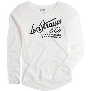 Levi's Girls' Little Long Sleeve Graphic T-Shirt